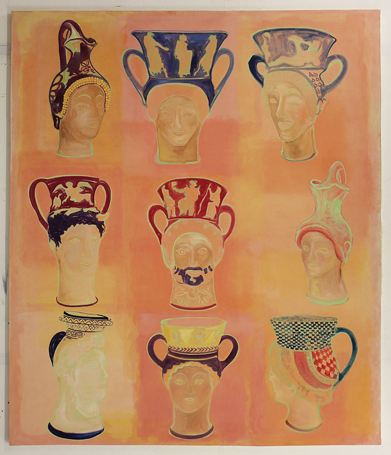Amy Cochrane - Spot the Pots - 2012 - 160x145cm